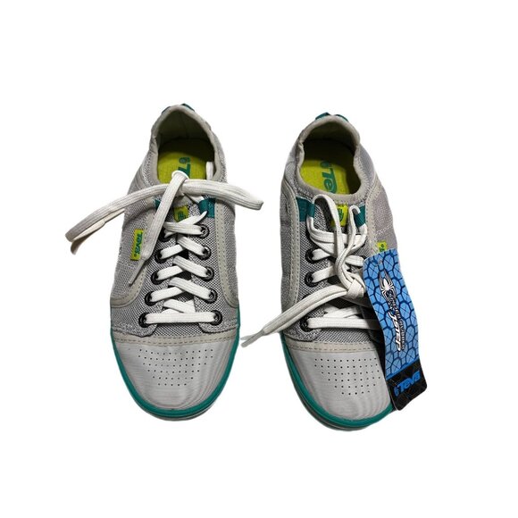 Teva Mens Spider Rubber Sole Plus J Step Water Shoes Gray Size 5.5